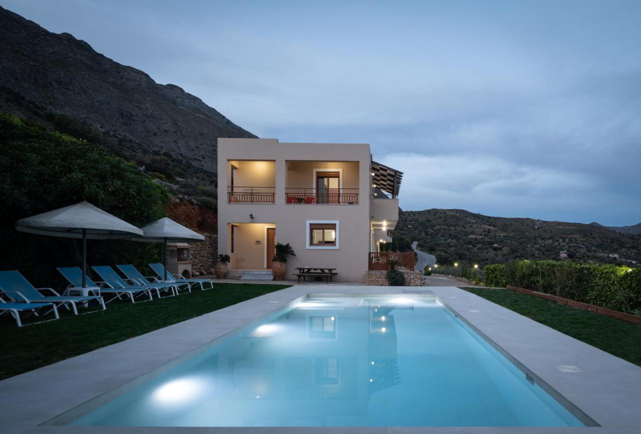 Triopetra Luxury Villas Panagia Exterior foto